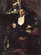 Portrait of Savva Mamontov Valentin Serov